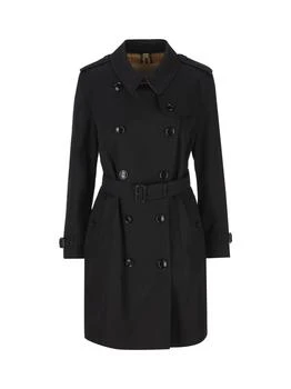 Burberry | Burberry Double Breasted Belted Trench Coat