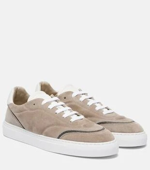 Brunello Cucinelli | Monili suede sneakers