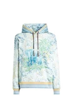 ETRO | Etro All-Over Printed Drawstring Hoodie