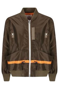 Sacai | Sacai Zipped Twill Bomber Jacket