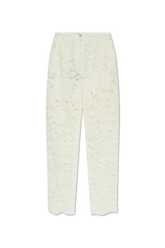Dolce & Gabbana | Dolce & Gabbana Floral Lace Tailored Pants
