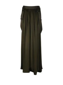 Max Mara | Max Mara Buckle Detailed Maxi Skirt