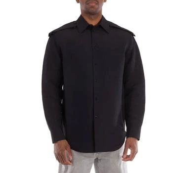 Burberry | Long Sleeve Knight-Hardware Printed Shirt