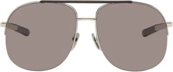 Gucci | Silver Navigator Sunglasses
