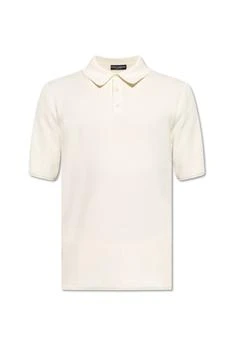 Dolce & Gabbana | Dolce & Gabbana Short-Sleeved Knitted Polo Shirt