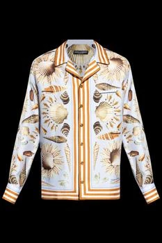 Dolce & Gabbana | Dolce & Gabbana Shell Printed Long-Sleeved Shirt