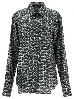 Burberry | Burberry Monogram Printed Long Sleeved Shirt
