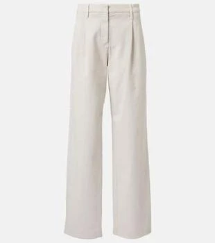 Brunello Cucinelli | High-rise wide-leg jeans