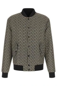 Balmain | Balmain Monogram Reversible Bomber Jacket