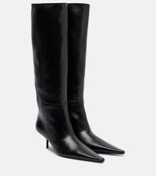 Yves Saint Laurent | Victoire 55 leather knee-high boots