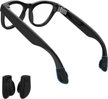 HIBLOKS Eyeglass Ear Grip Compatible with Ray-Ban Meta Wayfarer/Skyler/Headliner & Gen 2 Smart Glasses Accessories, Anti-Slip Silicone Elastic Eyeglasses Retainers for Rayban Gen 2 Smart glasses