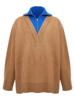 Jil Sander | Jil Sander Drop Shoulder Layered Jumper