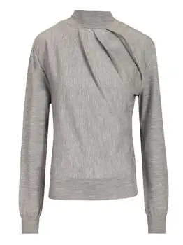 Givenchy | Givenchy Pleated High-Neck Knitted Sweater