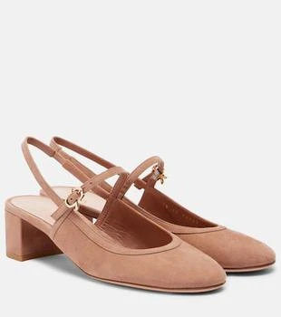 Gianvito Rossi | 45 suede slingback pumps