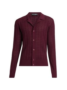 Dolce & Gabbana | Diamond Stitch Knit Sweater