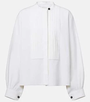 Jil Sander | Plissé linen shirt