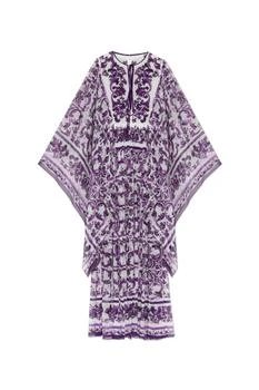 Dolce & Gabbana | Dolce & Gabbana Majolica Printed Midi Dress