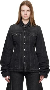 Jean Paul Gaultier | Black Oversized Sleeves Denim Jacket