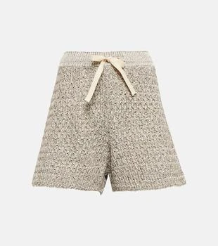 Jil Sander | Open-knit cotton-blend shorts