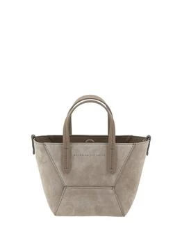 Brunello Cucinelli | Brunello Cucinelli BC Duo Embellished Mini Tote Bag