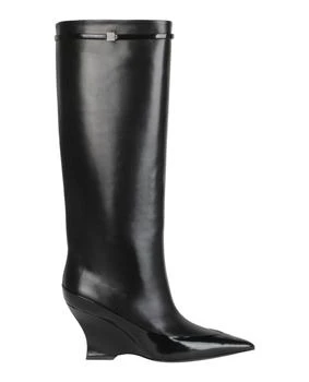 Givenchy | Raven Tall Leather Wedge Boots