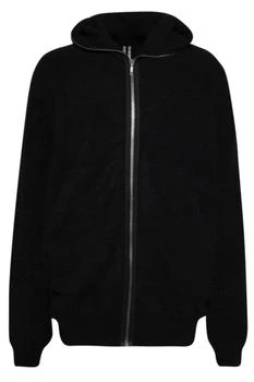 Rick Owens | Rick Owens Long-Sleeved Zip-Up Hoodie