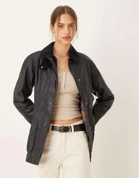 Barbour Barbour Beadnell wax jacket in navy - NAVY