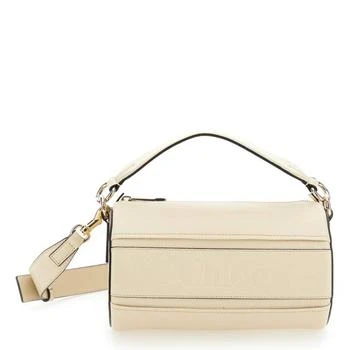 Chloé | Woody Tube Shoulder Bag in Grained Calfskin