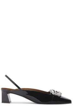 Giuseppe Zanotti | Giuseppe Zanotti Brendha Sparkle 45 Slingback Pumps