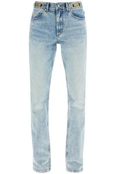 Stella McCartney | Stella McCartney Clasp-Embellished Mid-Rise Tapered Jeans