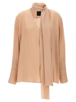 Givenchy | Givenchy Pussy Bow Long-Sleeved Blouse