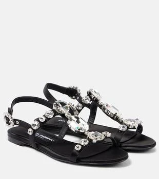 Dolce
Gabbana | Bianca embellished satin sandals