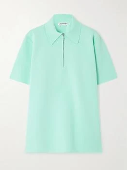 Jil Sander | Knitted Polo Shirt - Mint