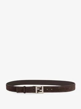 Fendi | Squared FF suede belt
