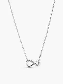 PANDORA Infinity Sterling Silver Collier