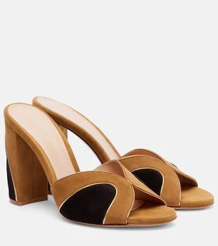 Gianvito Rossi | 95 suede mules