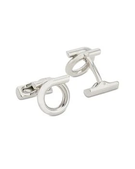 Salvatore Ferragamo Gancini Cufflinks