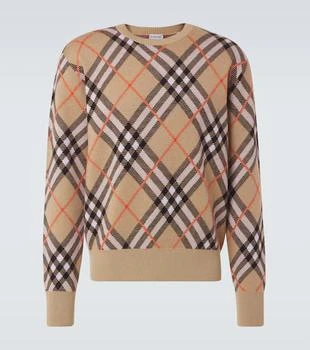 Burberry | Burberry Check wool-blend sweater