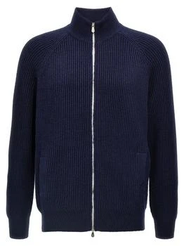 Brunello Cucinelli | Brunello Cucinelli Malfilé English Rib Cardigan