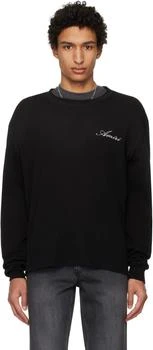 AMIRI | Black Bones Long Sleeve T-shirt