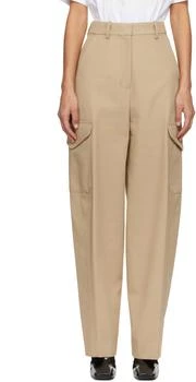 Givenchy | Beige Cocoon Utility Trousers