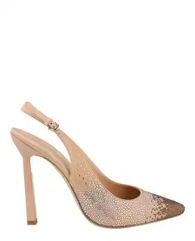 Salvatore Ferragamo | Jessie Crystal-Embellished Slingback Pumps