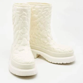 Valentino | Valentino Garavani - Women
s Rubber Rose Edition Atelier Mid Calf Boots