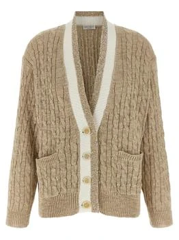 Brunello Cucinelli | Brunello Cucinelli Cable Knit Cardigan