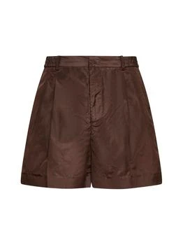 Valentino | Valentino Pressed-Crease Elasticated Waist Tailored Shorts