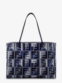 Fendi | Roll Large jacquard FF fabric tote bag