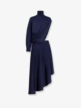 Alaia | Cut-Out virgin wool dress