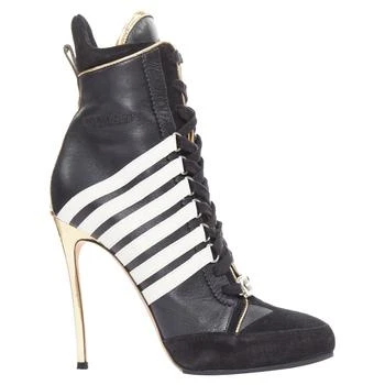 DSQUARED2 | striped sneaker boots