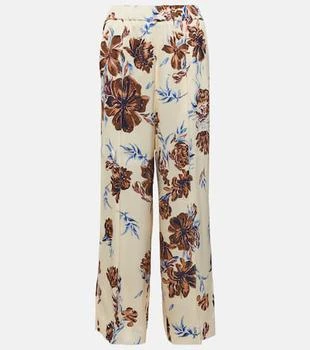 Jil Sander | Floral high-rise wide-leg pants