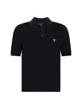 Prada | Prada Logo Detailed Short-Sleeved Polo Shirt